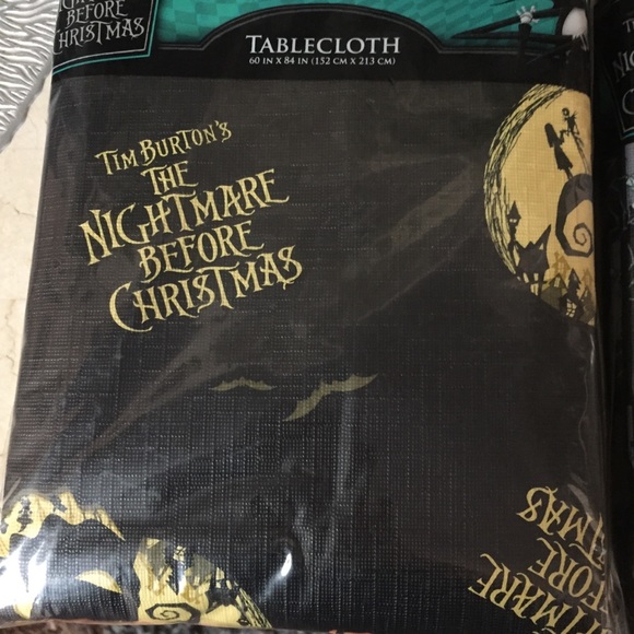 Nightmare before Christmas table cloths NEW (2) - Picture 2 of 6